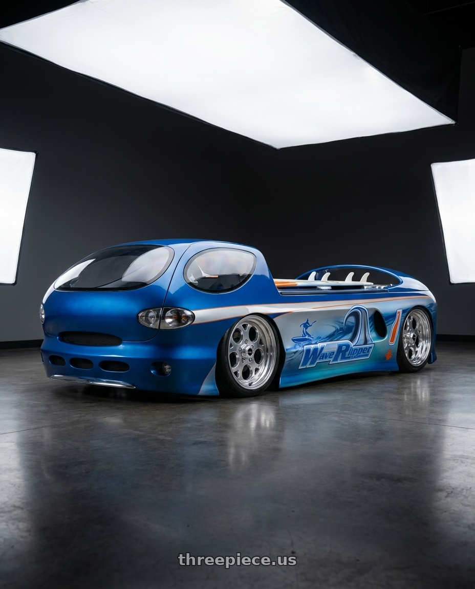 2003 Deora II with Vision American-Muscle 561 Sport Mag 5x114.3 15x7+0 Polished wheels