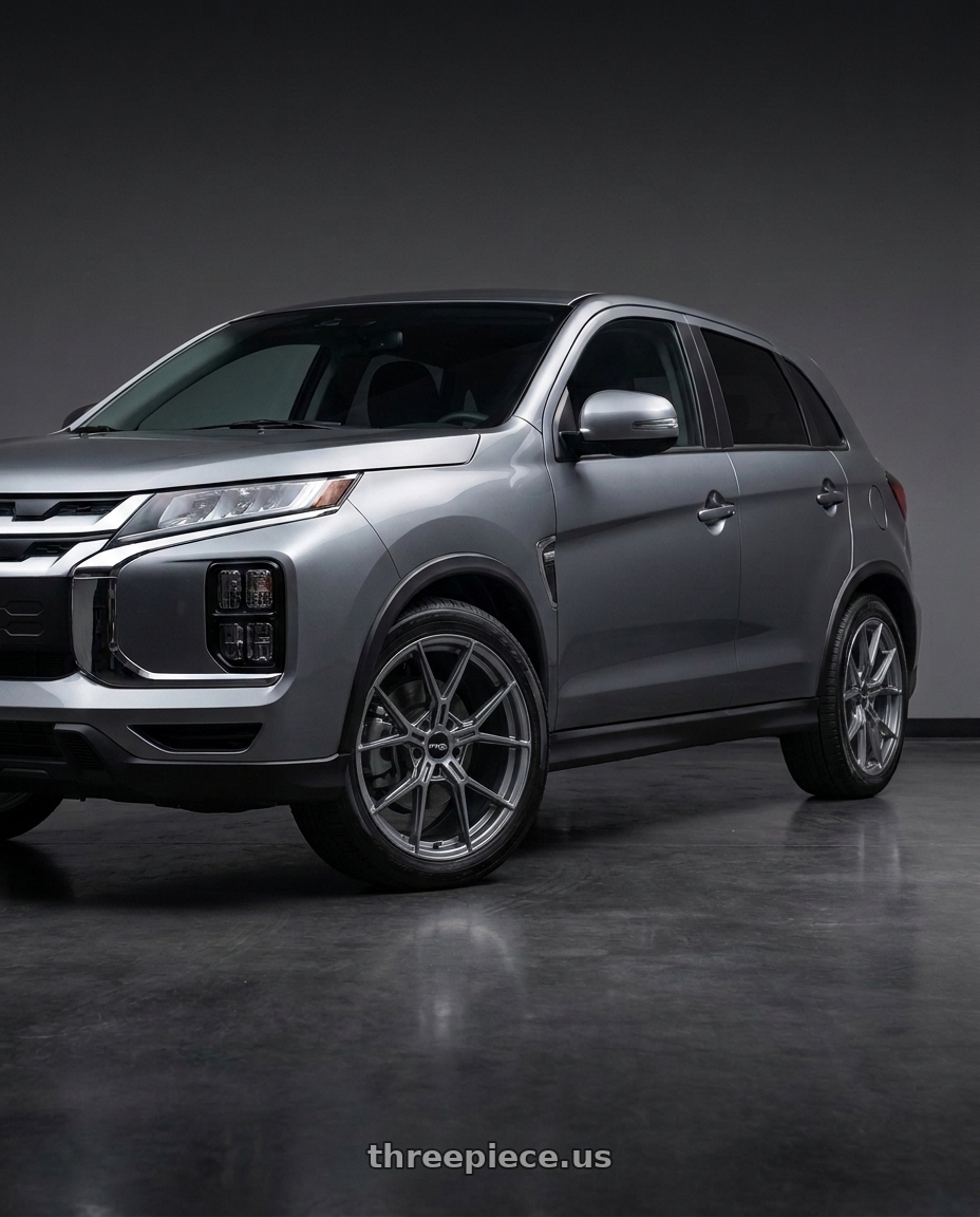 2025 mitsubishi outlander sport le with RTX RS01 5x114.3 18x8 +38 Gloss Gunmetal wheels