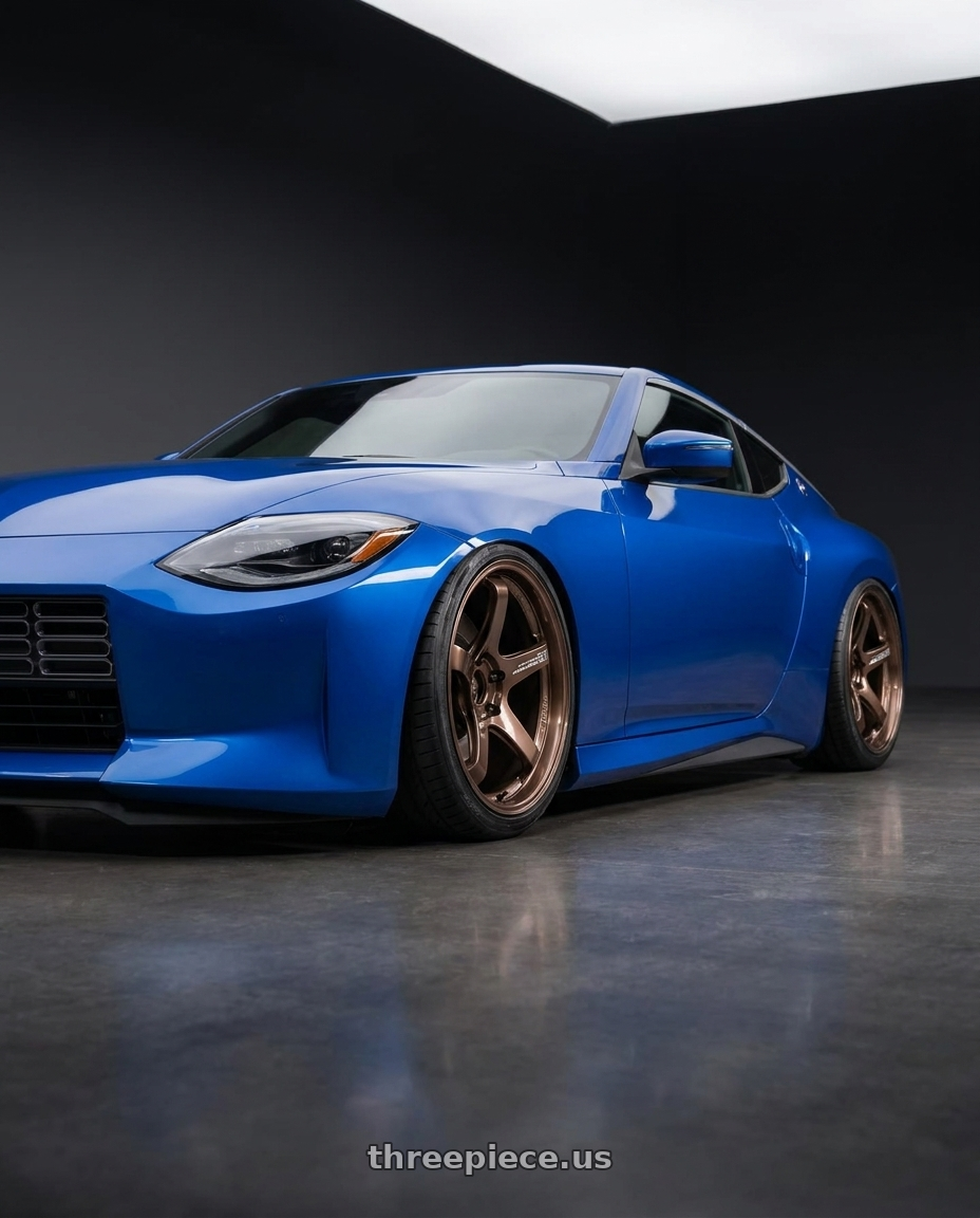 2025 Nissan Z with Advan Racing GT BEYOND 5x114.3 20x11.0 +15 RACING COPPER BRONZE wheels