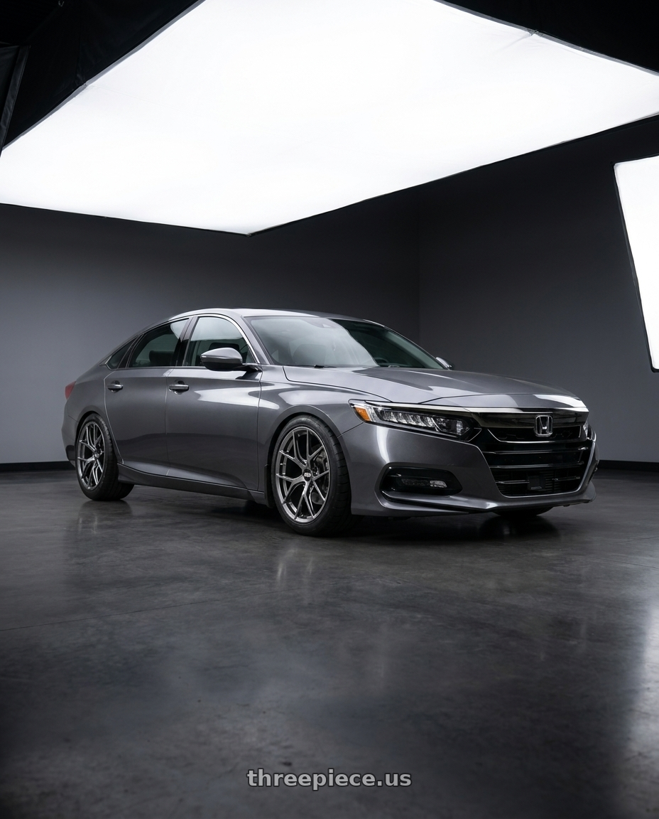 2019 Honda accord sport with BBS FI-R 5x120 19x9.5 +22 Platinum Gloss wheels