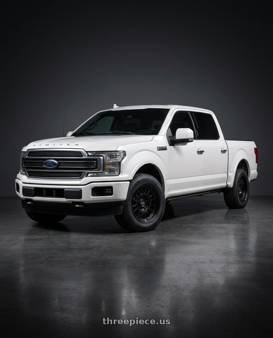 2018 Ford F-150 XLT with Method Race Wheels 318B 6X135 17x8.5 +0 GLOSS BLACK wheels