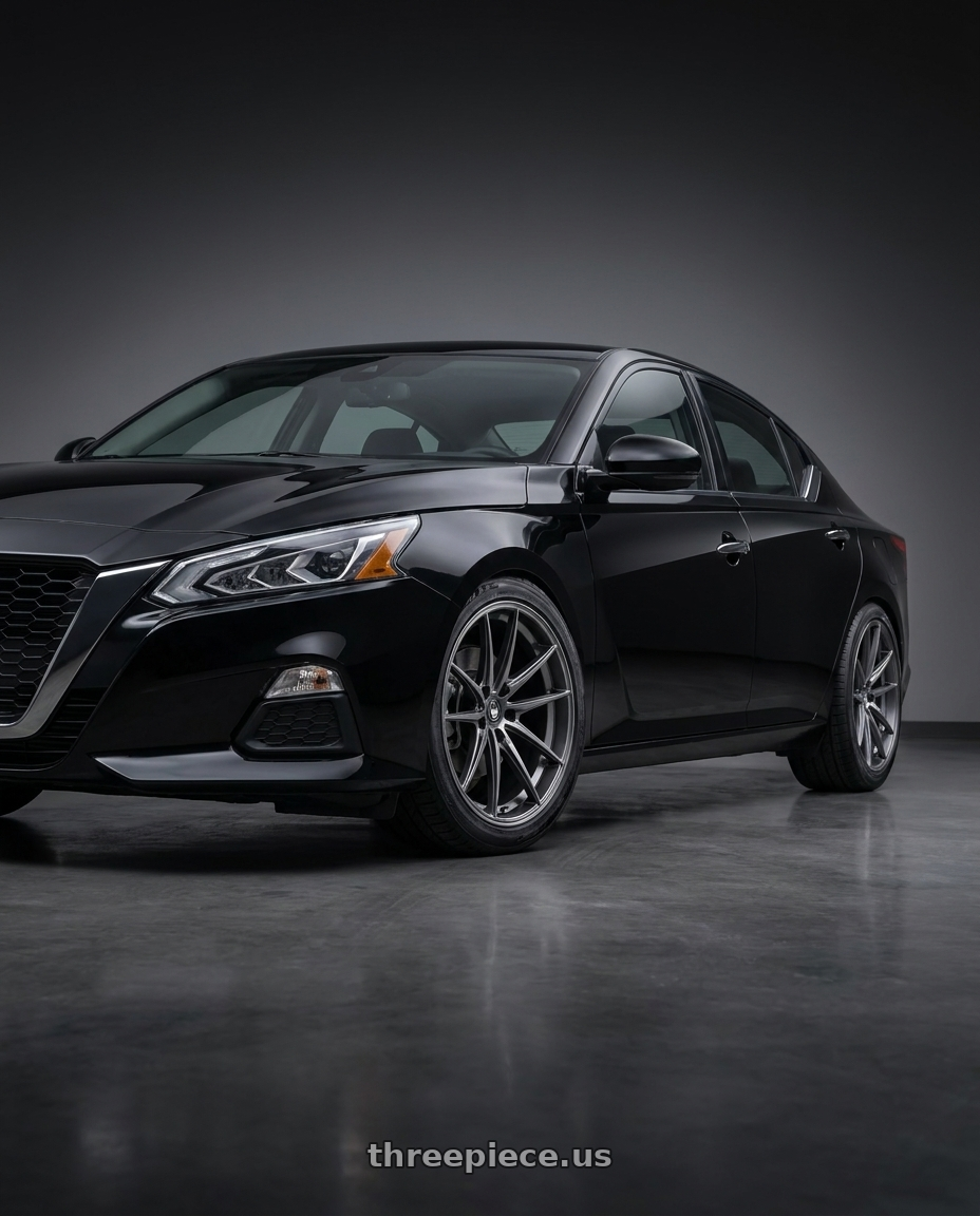 2021 Nissan Altima SV with Konig Oversteer 5x114.3 18x8+35 Opal wheels