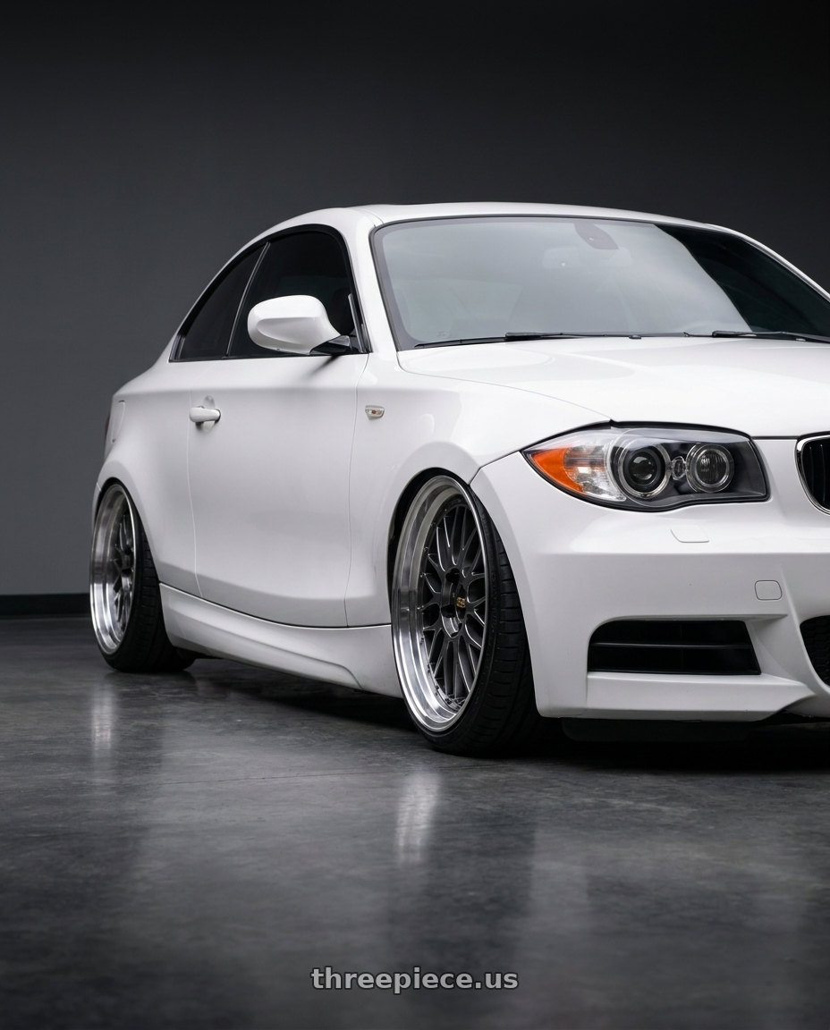2008 e82 135i with BBS LM 5x114.3 18x9.5+38 Diamond Black wheels