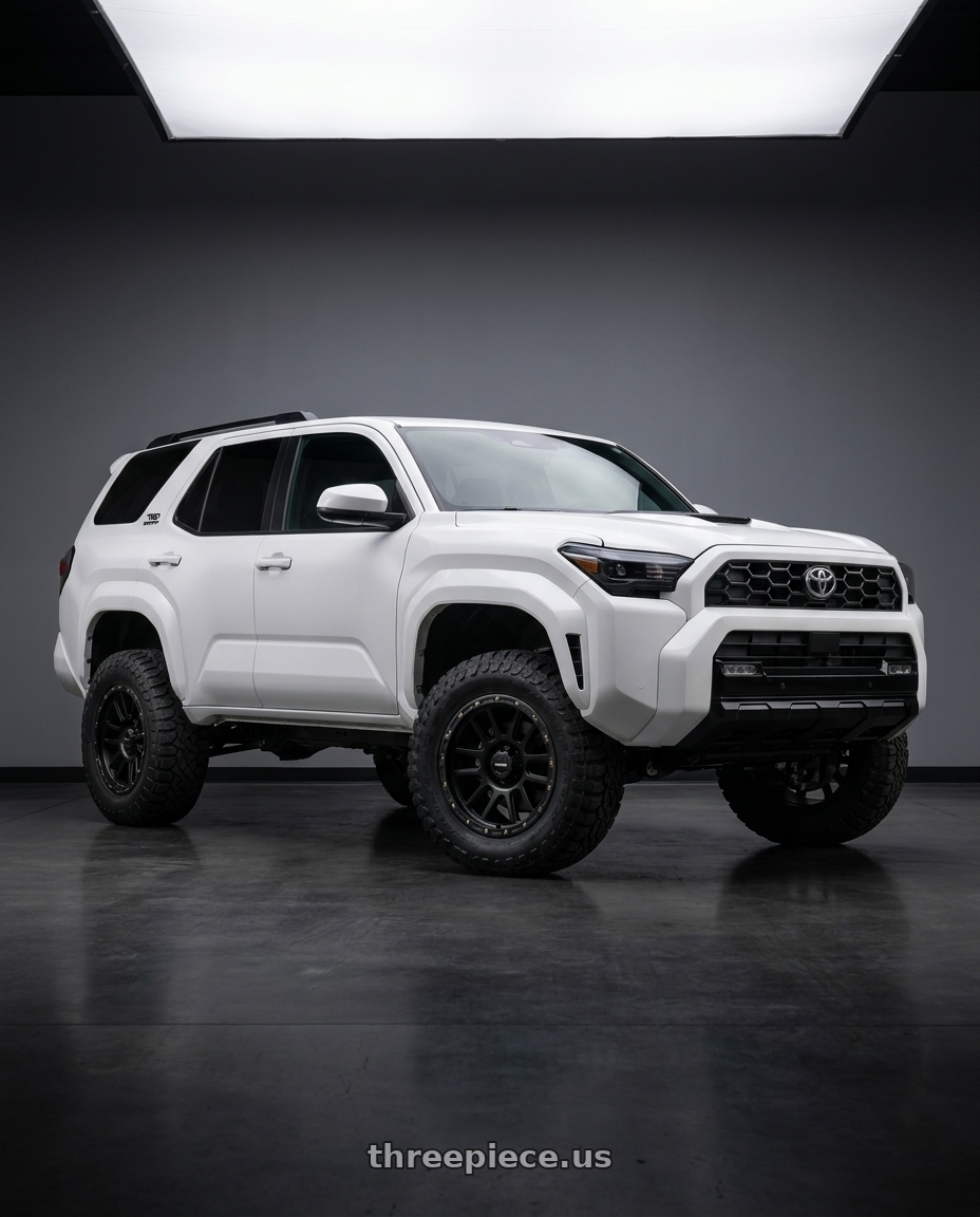 2022 Toyota 4Runner with Vision Off-Road 111 Nemesis 6x139.7 20x9+0 Matte Black wheels