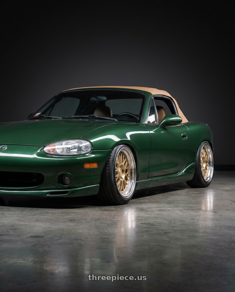 2000 Mazda Miata with Work Brombacher Mesh wheels
