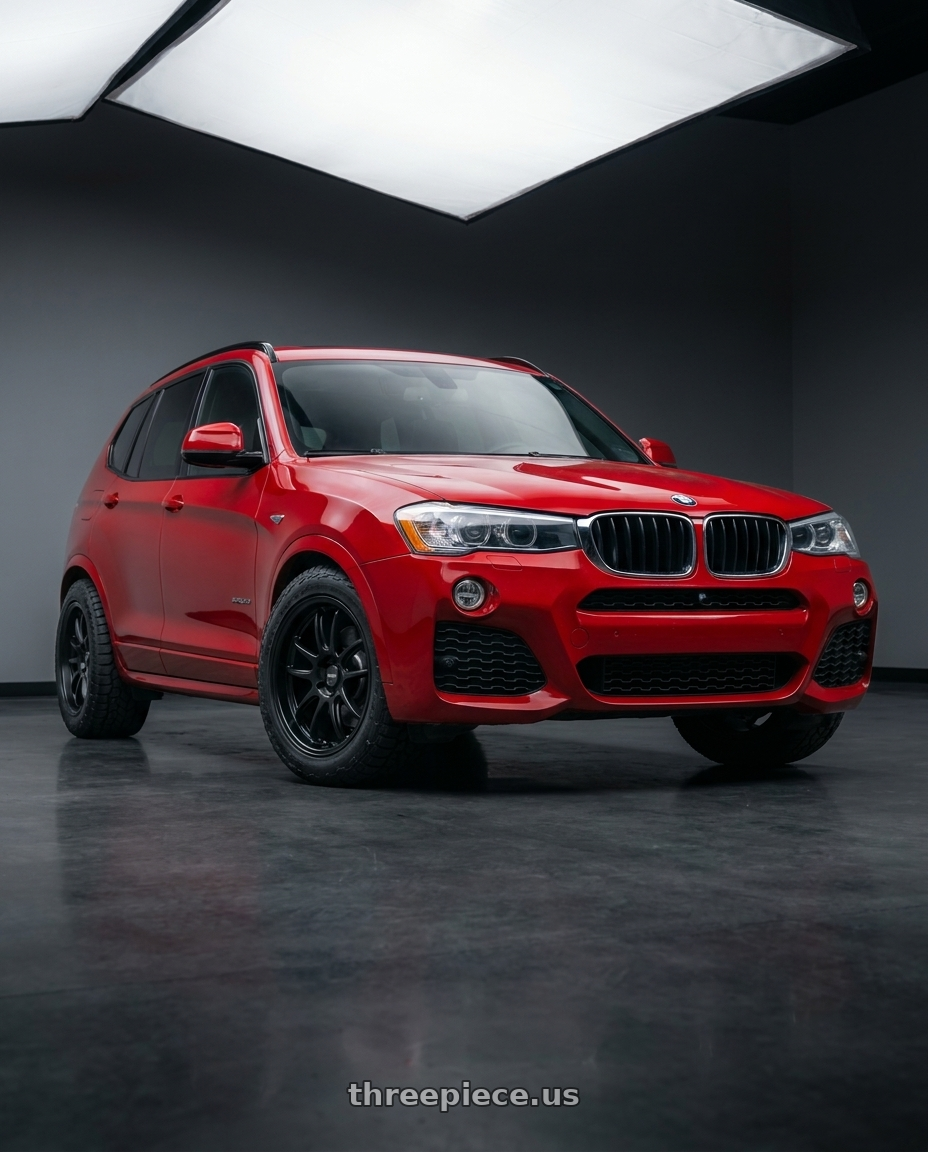 2017 x3 Msport  with ESR Wheels APEX SERIES AP8 5x114.3 18x8.5 +30 Matte Black wheels