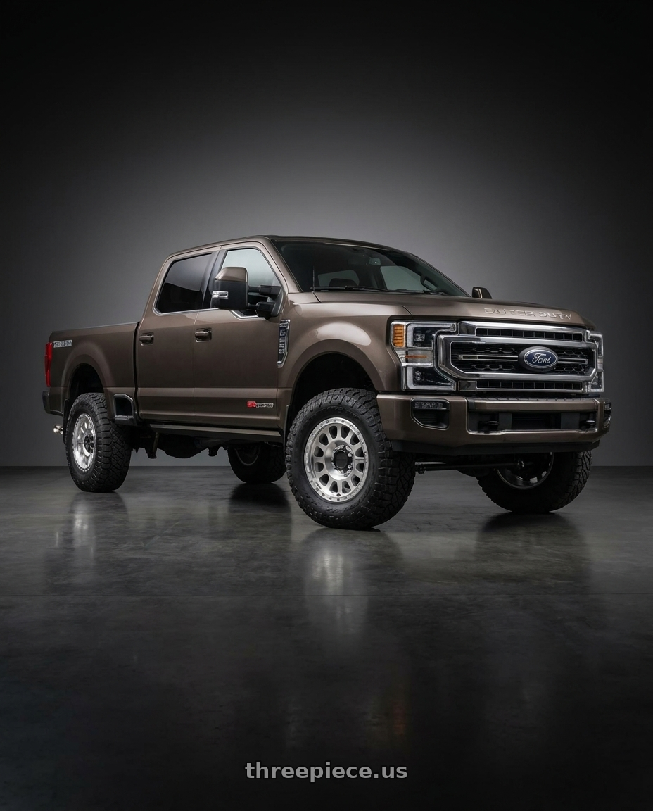2024 ford f350 with Method MR315 18x9 +18mm Offset 6x135 87mm CB Machined/Clear Coat Wheel - MR31589016318 wheels
