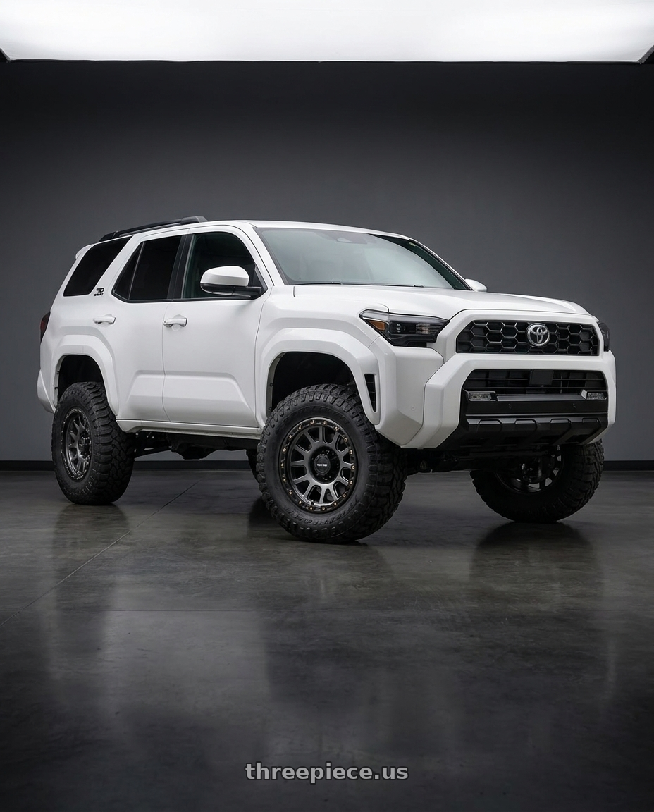 2022 Toyota 4Runner with Vision Off-Road 111 Nemesis 6x139.7 20x9+0 Gunmetal wheels