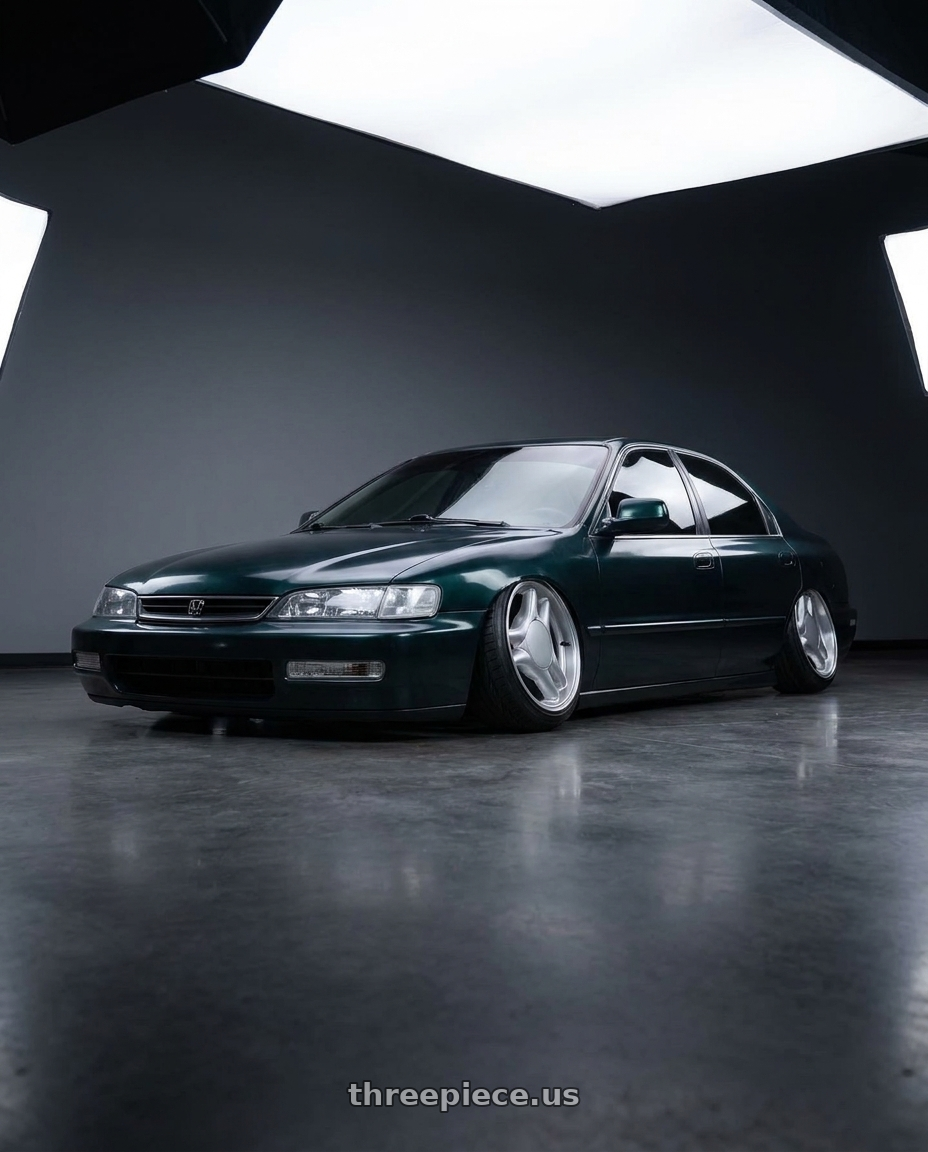 1997 Honda Accord with Advan Racing ONI2 PROGRESSIVE 5x114.3 20x9.0 +30 MACHINING & DIAMOND CUT wheels