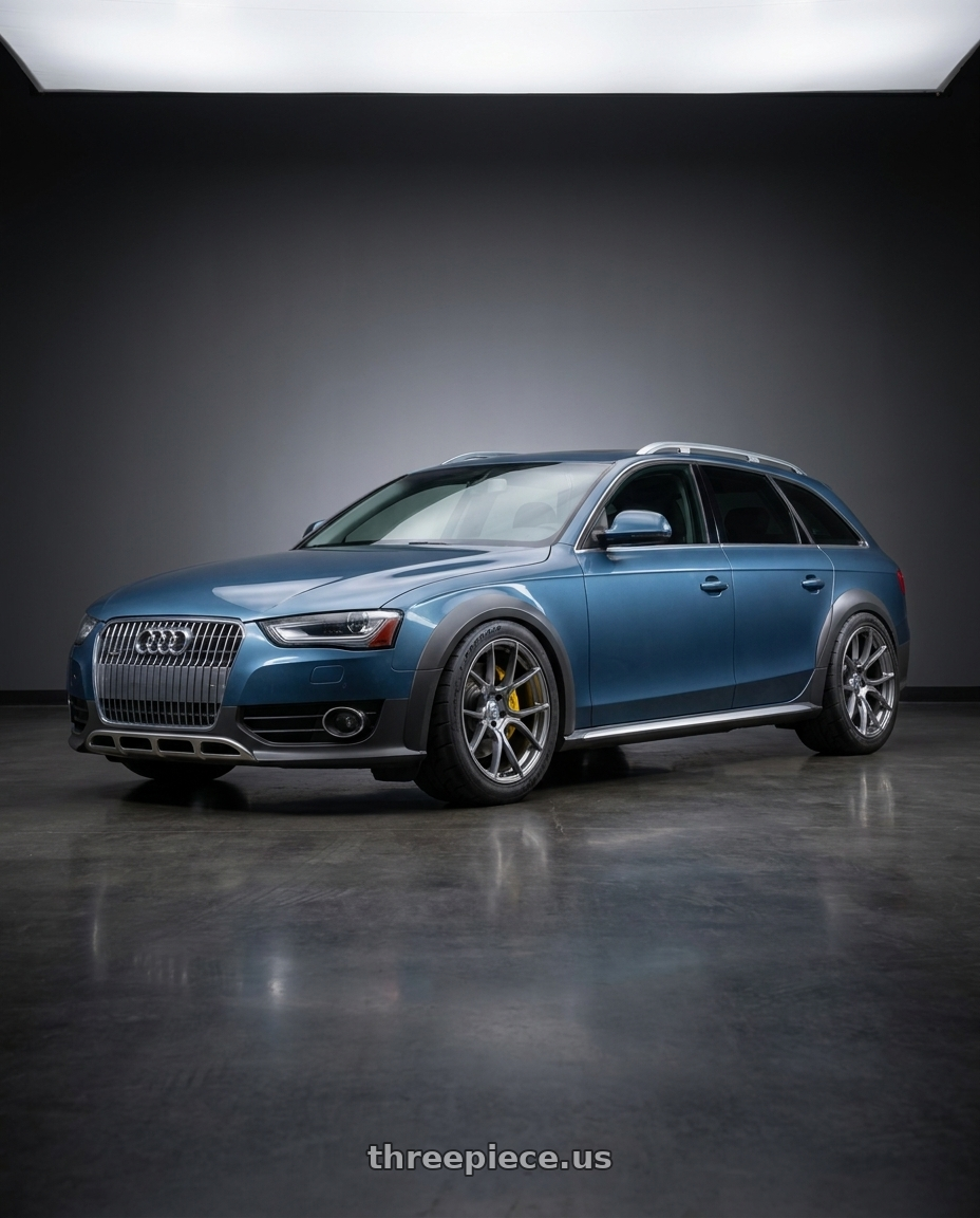 2016 Audi Allroad with Gram Lights 57BNA 5x112 19x9.5+42 Face-2 wheels