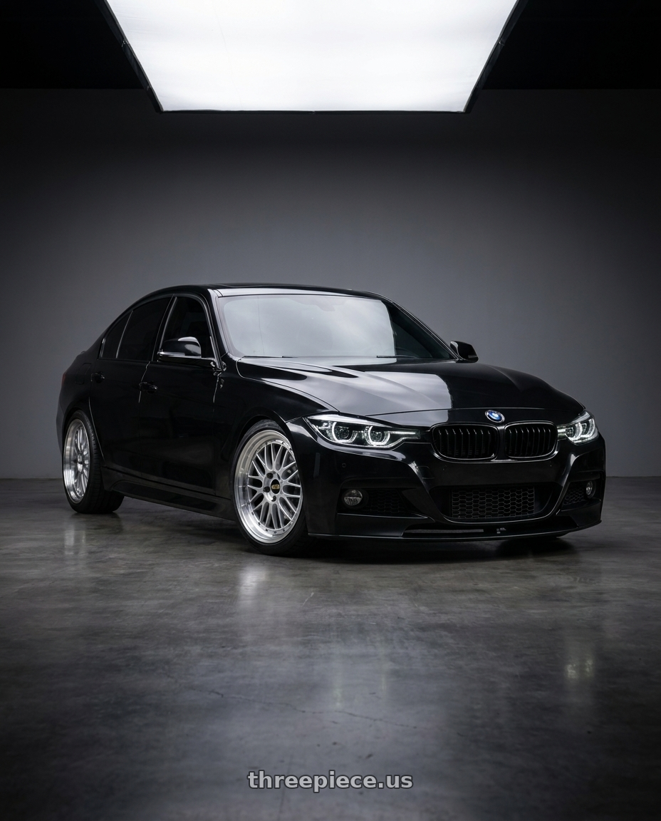 2015 328i M3 Look with BBS LM 5x114.3 19x9.0+38 Diamond Silver wheels
