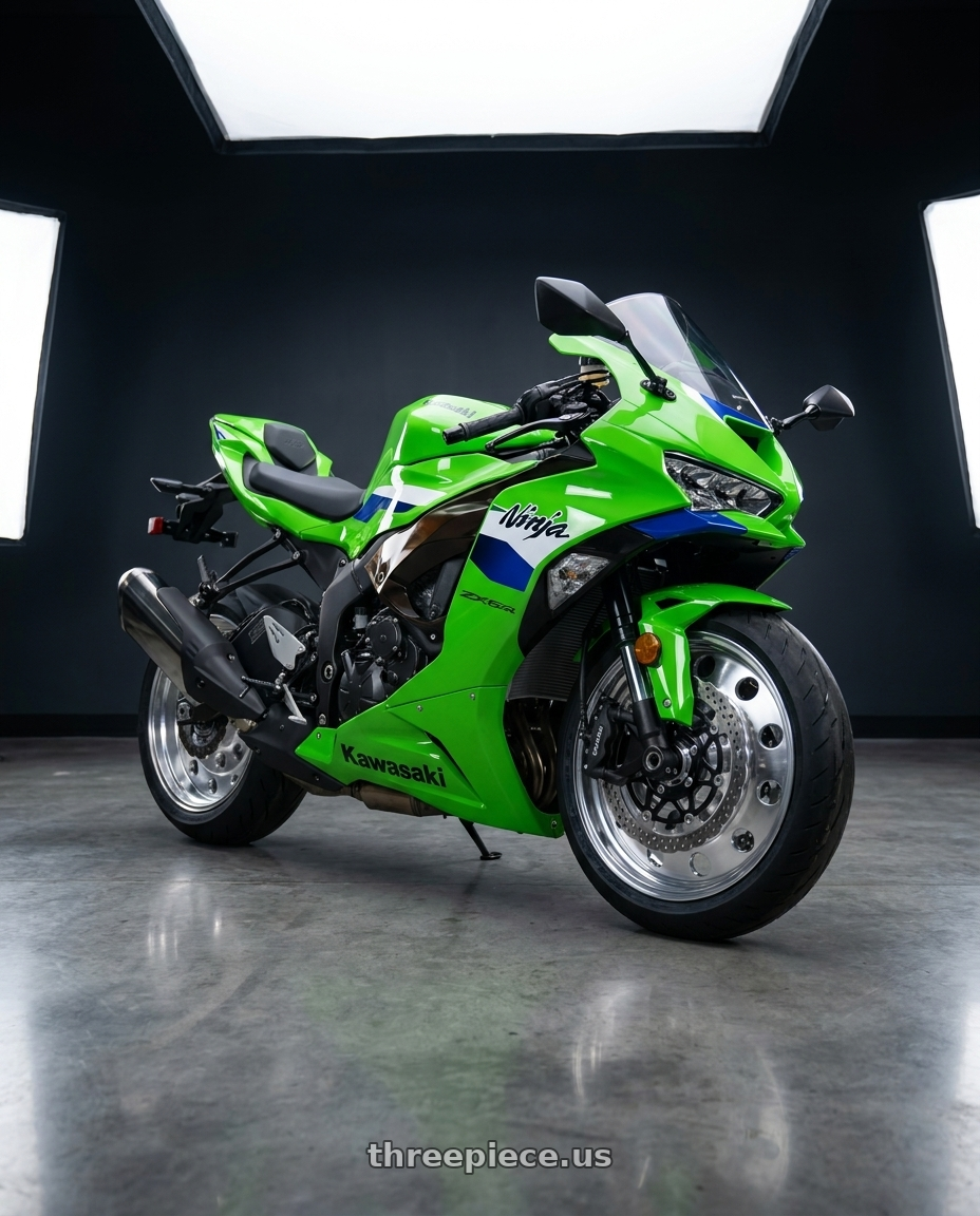 2026 Kawasaki ZX6R with ATX AO200 BAJA LITE 10X285.75 24.5X8.25 +144 POLISHED - INNER wheels