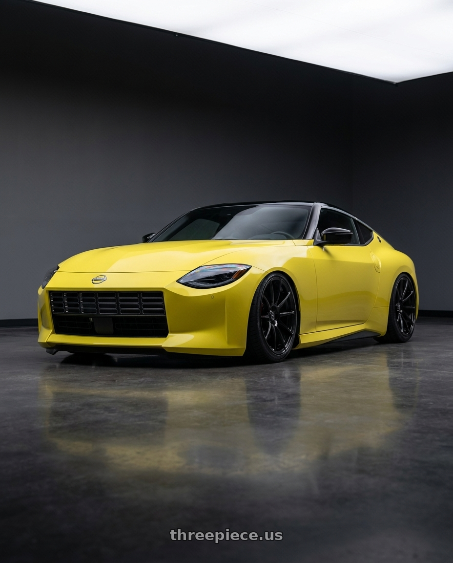 2024 Nissan Z with Forgestar CF10 5x114.3 19x10 +42 Gloss Black wheels