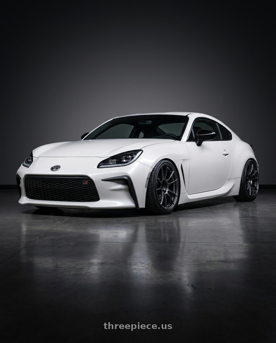2016 Scion FR-S with Ssr Gtx04 5x100 17x8.5+45  DARK GUNMETAL wheels