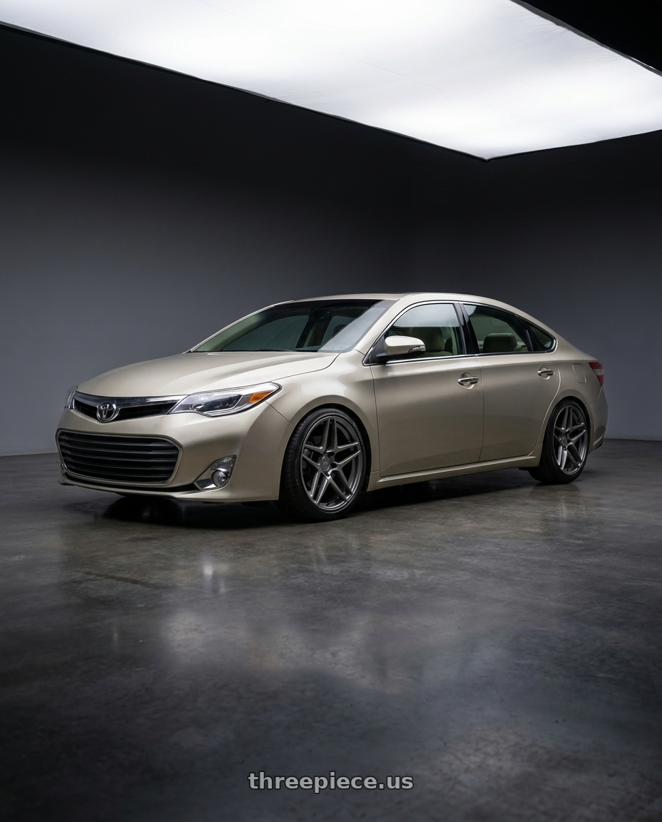 2013 toyota avalon with Kansei K15G Astro 5x114.3 19x8.5 35 Gunmetal wheels