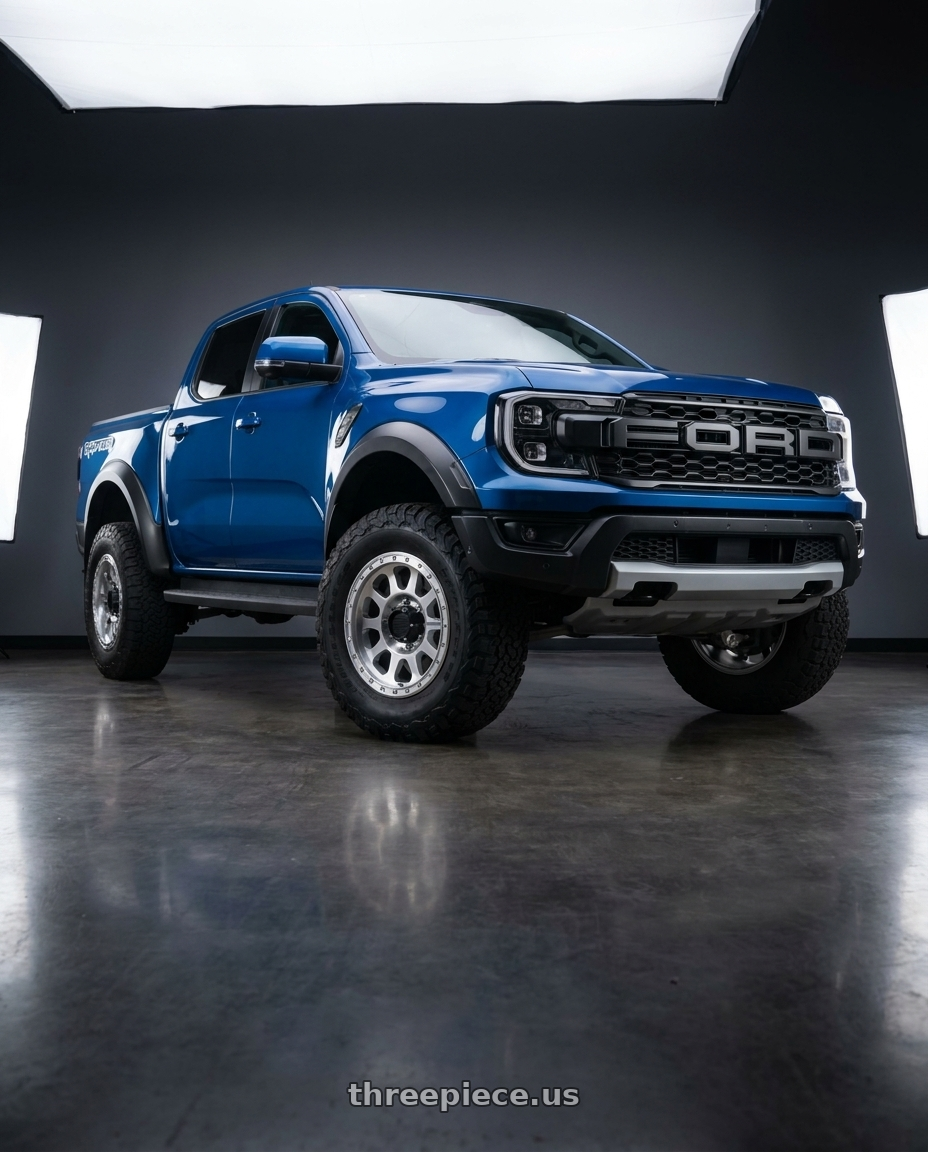 2023 ford ranger raptor with Method MR315 18x9 +18mm Offset 8x180 130.81mm CB Machined/Clear Coat Wheel - MR31589088318 wheels