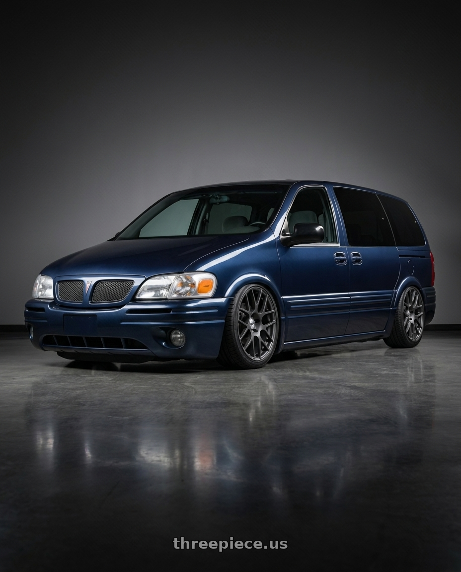 2002 Montana conquest with TSW NURBURGRING 5X114.3 17X7.5 +45 MATTE GUNMETAL wheels
