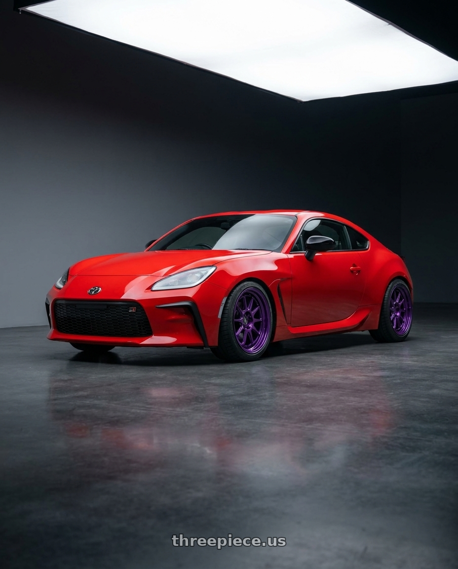 2023 Toyota GR86 with Threepieceus Hubcentric Rings wheels