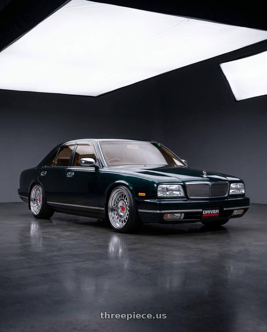 1991 nissan cima with Heritage Wheel RING wheels