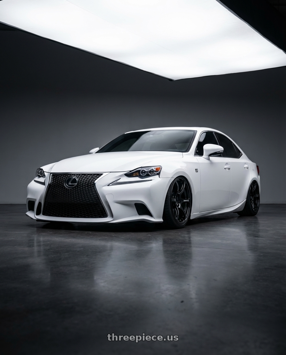 2018 Lexus IS 350 F Sport with Advan RGIII 5x114.3 19x9.0+25 Gloss Black wheels