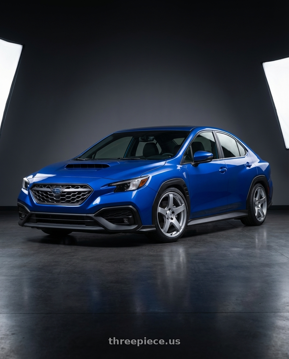 2024 Subaru WRX with Ssr Gtv01 5x114.3 18x8.5+40  GLARE SILVER wheels