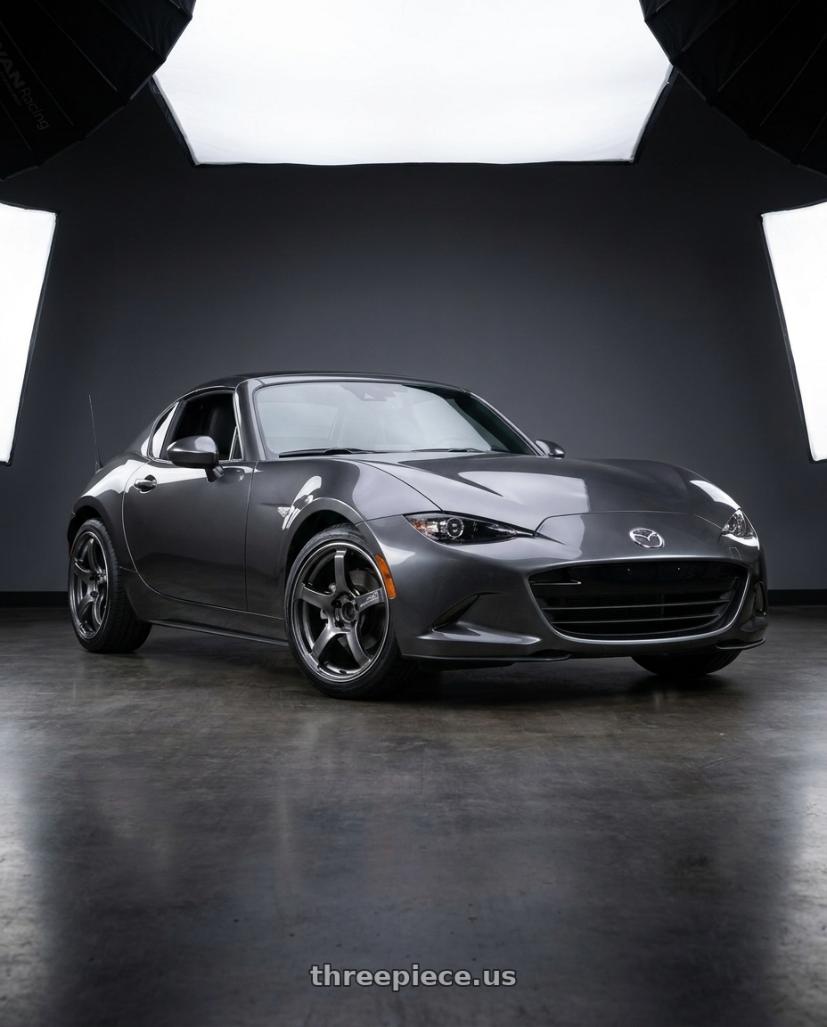 2023 mx-5 RF GT with Advan Racing TC4 4x100 17x8.0 +35 RACING GUNMETALLIC & RING wheels