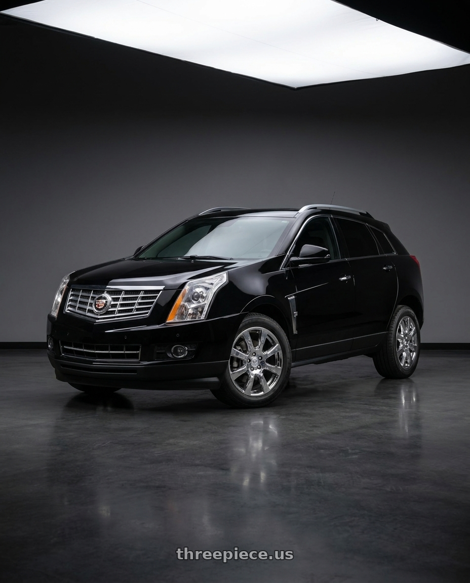 2012 cadillac srx with OE Wheels CA12 6x120 20x8+53 Chrome wheels