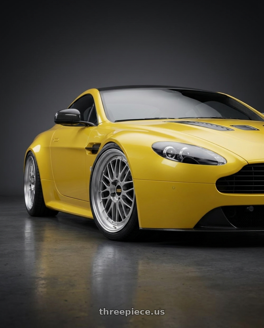 2014 Aston Martin V12 Vintage with BBS LM 5x114.3 18x8.0+35 Diamond Silver wheels