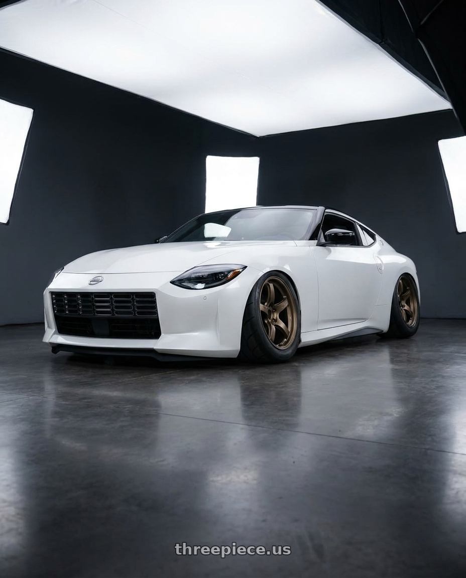 2024 Nissan Z with Gram Lights 57CR 4x100 15x8 +28 BRONZE 2 wheels