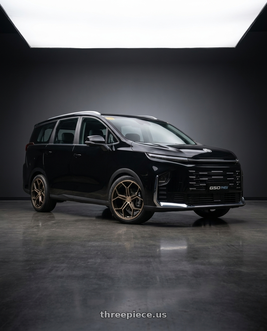 2026 MG G50 Max with XO HELSINKI 5X114.3 19X10 +40 DARK BRONZE W/ BRUSHED BRONZE FACE wheels