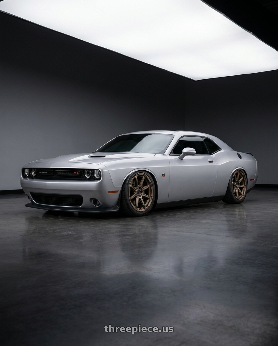 2023 dodge challenger r t with Enkei Adventurer 5x114.3 18x8+35 Matte Bronze wheels