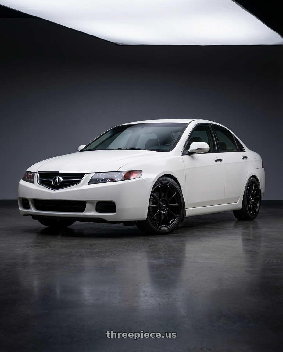 2005 Acura tax with Enkei PX-10 5x114.3 17x7.5+40 Gloss Black wheels