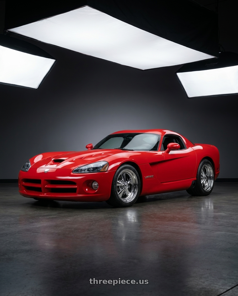2006 Dodge Viper SRT-10 Coupe with Cragar 61 S/S 5x114.3/5x120.65 15x14 -76 A108823 wheels