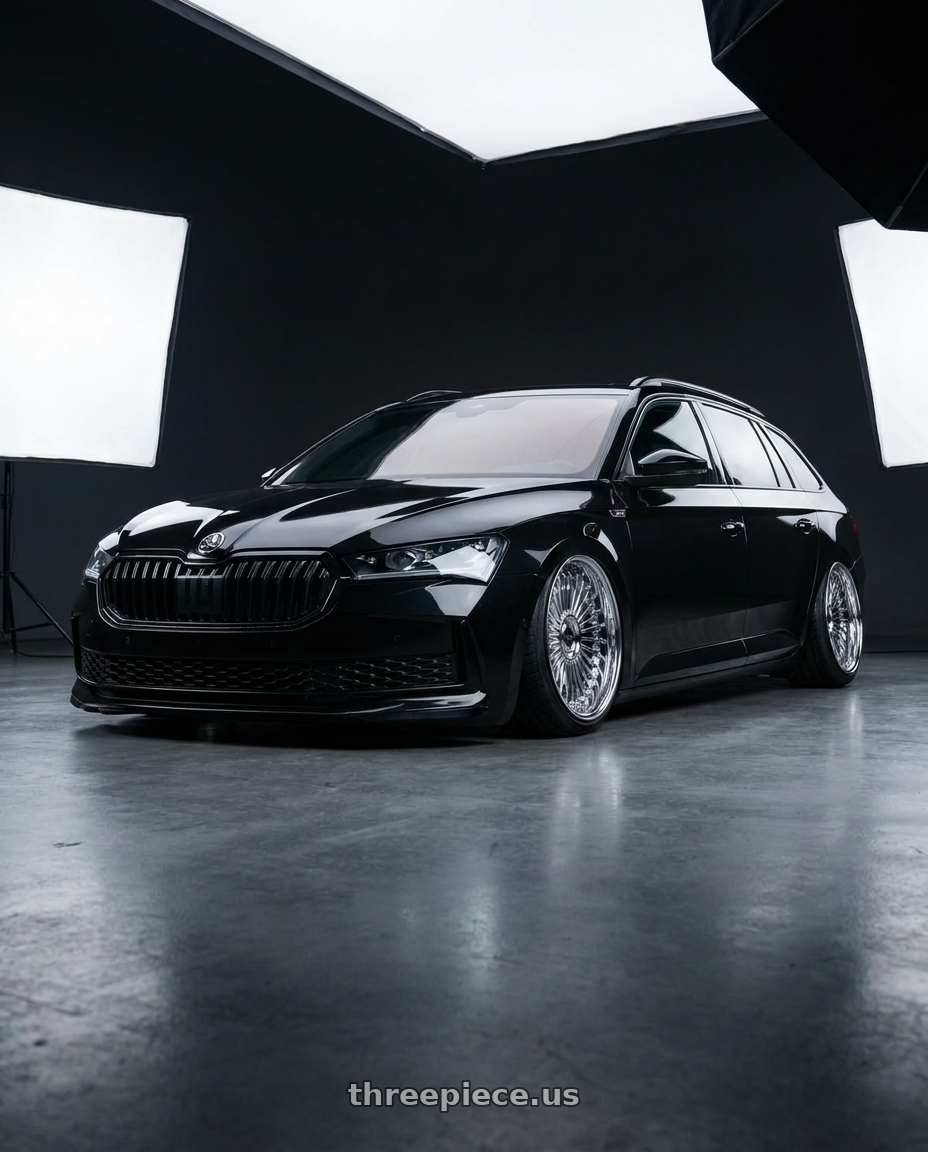 2026 SKODA superb sportline with Work Emitz wheels