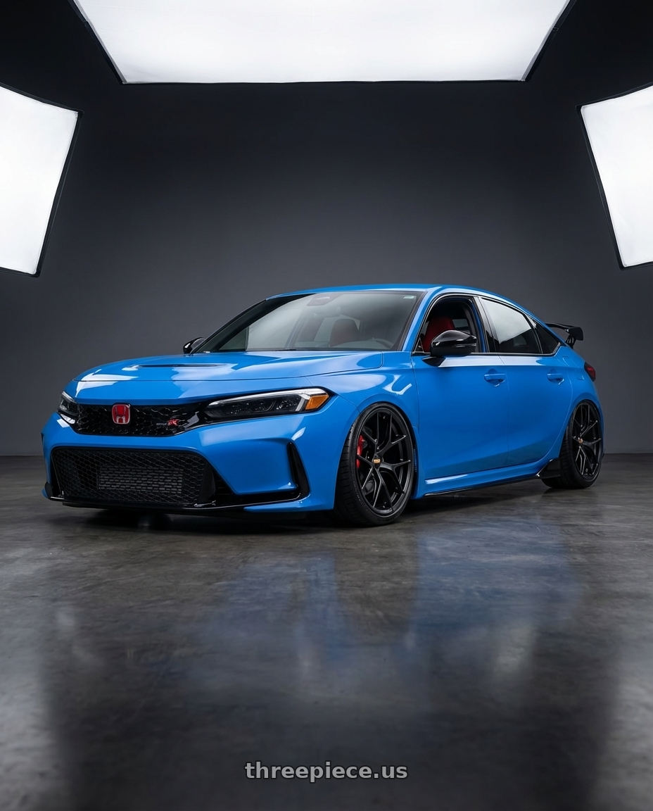 2024 Honda Civic Type R with BBS FI-R 5x120 19x10.5+35 Satin Black wheels