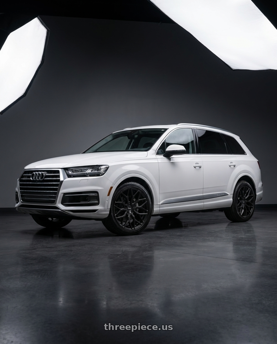 2019 audi q7 with Niche 1PC M261 MAZZANTI 5X112 22X10 +20 MATTE BLACK wheels