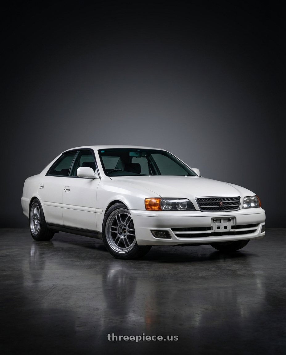 1999 Toyota Chaser Tourer GP with Enkei RPF1 5x114.3 17x8+45 SBC wheels