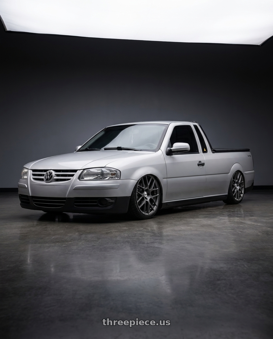 2008 Volkswagen saveiro traseira e with TSW NURBURGRING 5X114.3 17X7.5 +45 MATTE GUNMETAL wheels