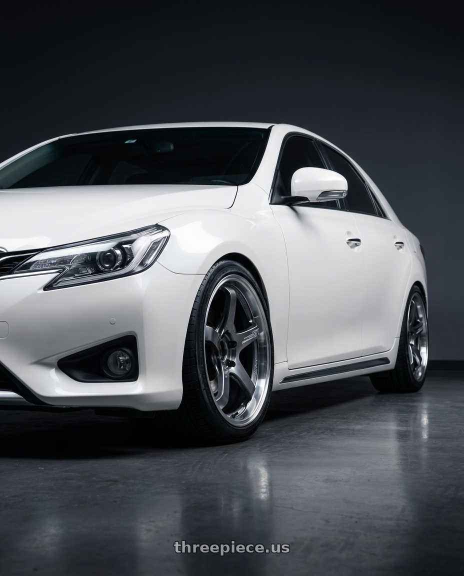 2014 marfdsav r3r  with Advan Racing GT BEYOND 5x114.3 18x8.5 +45 MACHINING & HYPER PLATINUM BLACK wheels