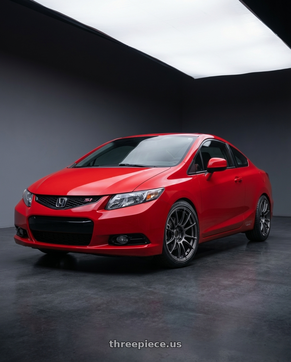 2015 Honda Civic Si with Ssr Gtx04 5x114.3 17x9+38  DARK GUNMETAL wheels