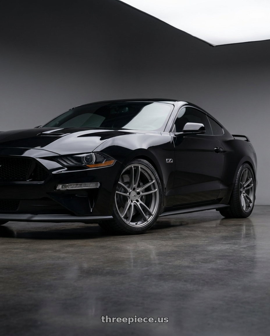 2020 Ford Mustang Shelby GT500 with American Racing AR941 MACH FIVE 5X114.3 20X10 +35 GRAPHITE wheels