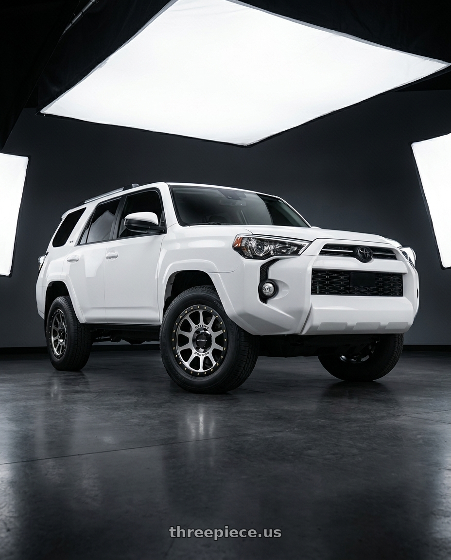 2021 Toyota 4Runner Venture with Method Race Wheels 305MB NV 6x139.7 17x8.5 +0 MACHINED - MATTE BLACK LIP wheels