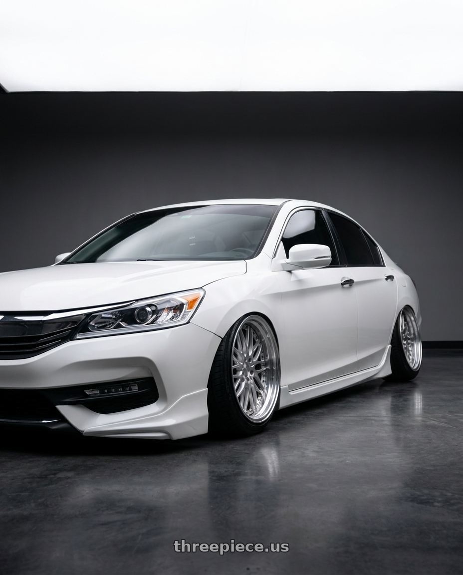 2017 honda accord ex l  with Leon Hardiritt Bugel Reverse Rim 4x98 4x100 16x7.0 ET34 Low Disk Inset wheels