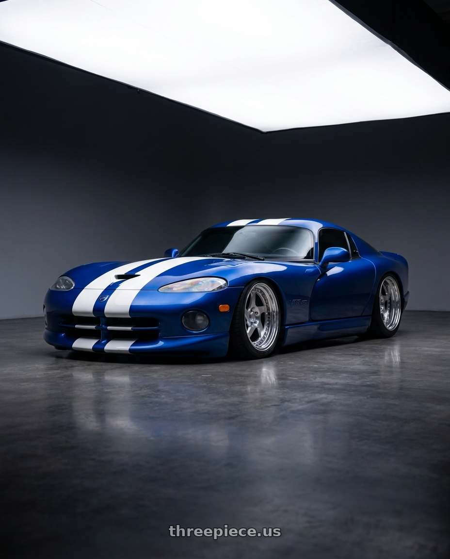 1997 dodge viper with CCW LM5T 6x114.3 18x13 +70 Polished wheels