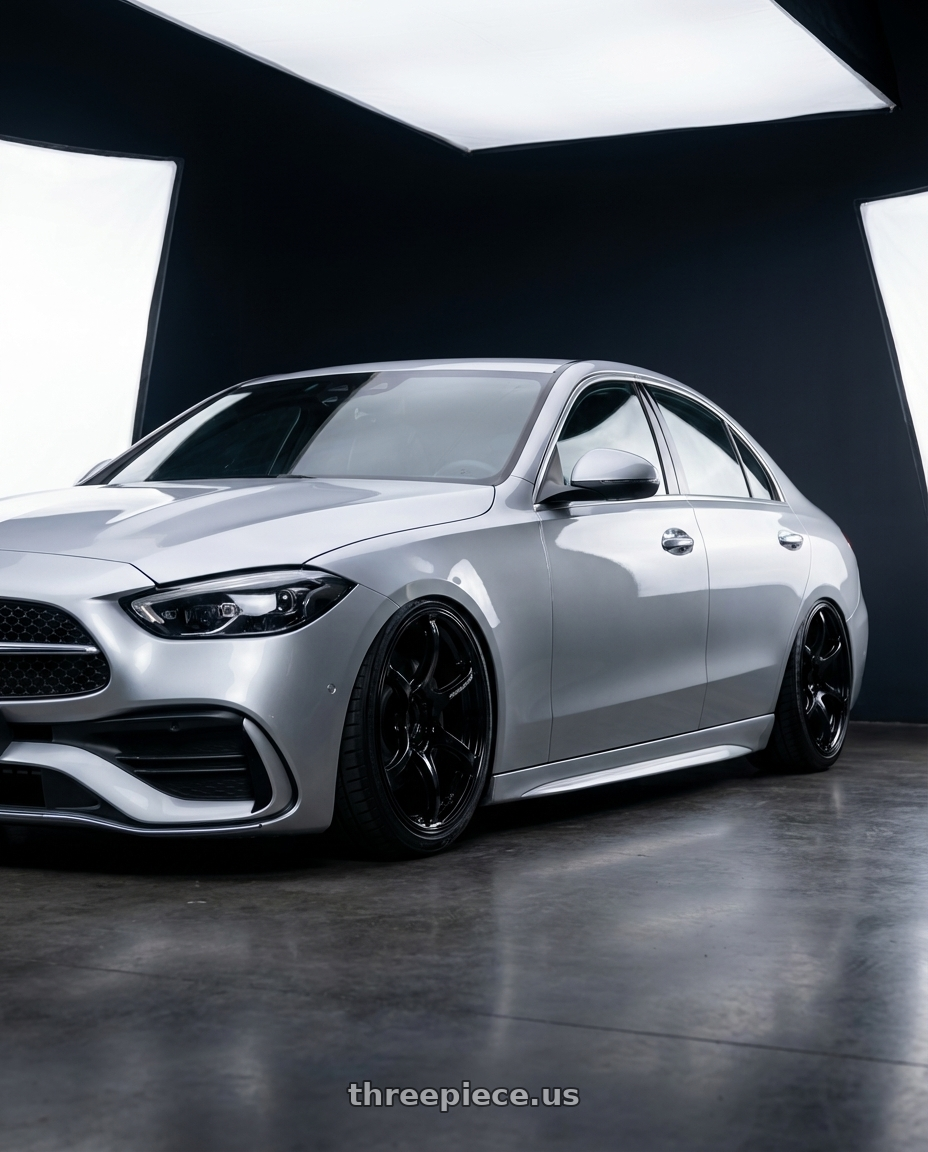 2022 Mercedes-Benz C-Class W206 with Advan RGIII 5x112 19x8.5+45 Gloss Black wheels