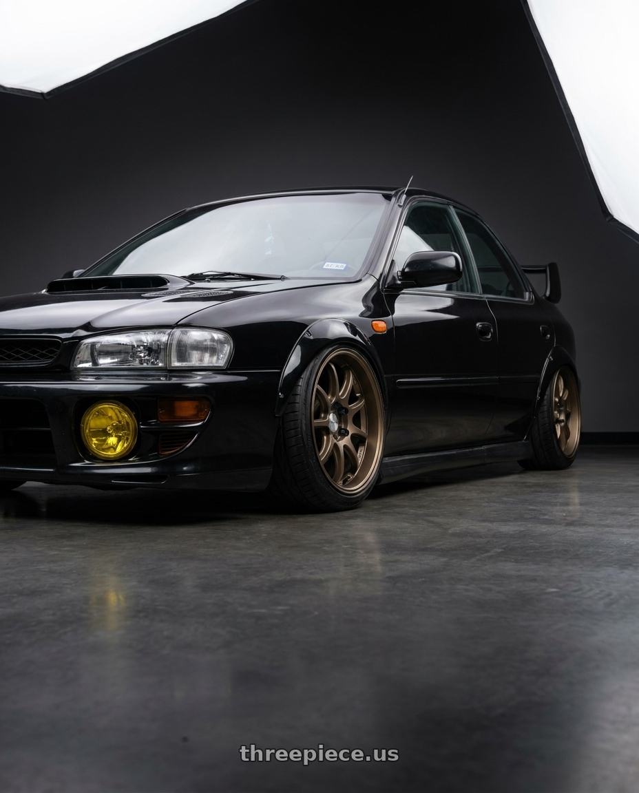 1998 Subaru Impreza GC8 with Work Emotion D9R wheels