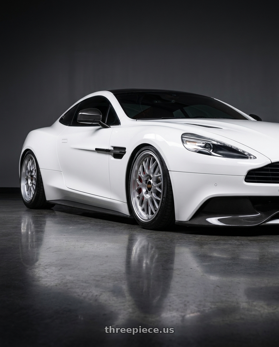 2014 Aston Martin Vanquish with BBS RG-F 4x100 16x7.0+35 Brilliant Silver wheels