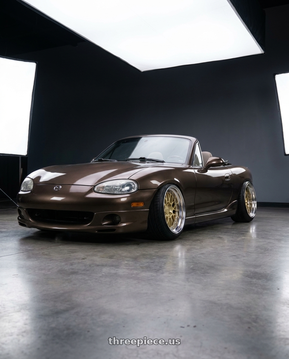 2000 Mazda Miata with Work Brombacher Mesh wheels
