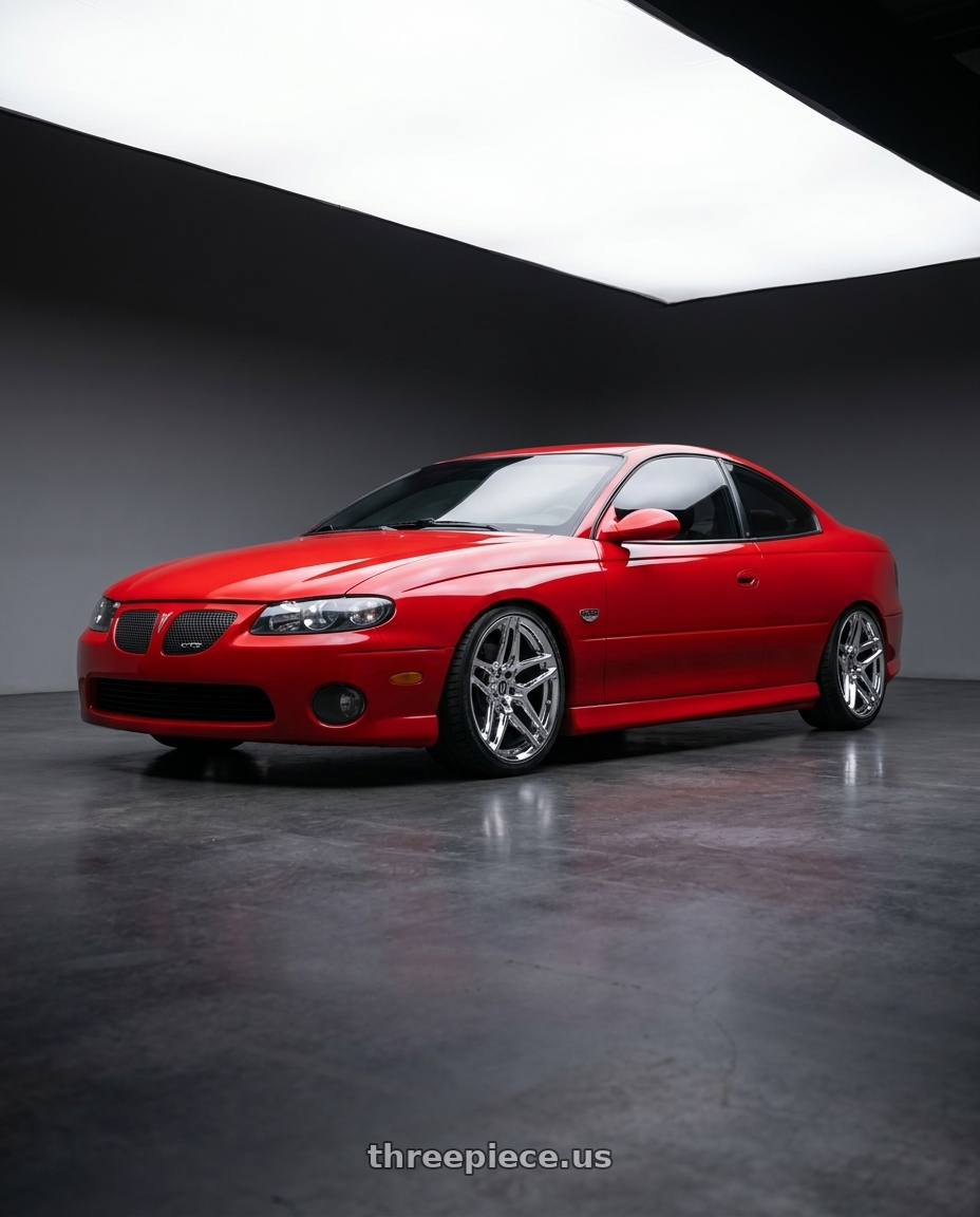 2004 Pontiac gto with Heritage Wheel EBISU MonoC 5x120 18x8.5+35 Chrome wheels