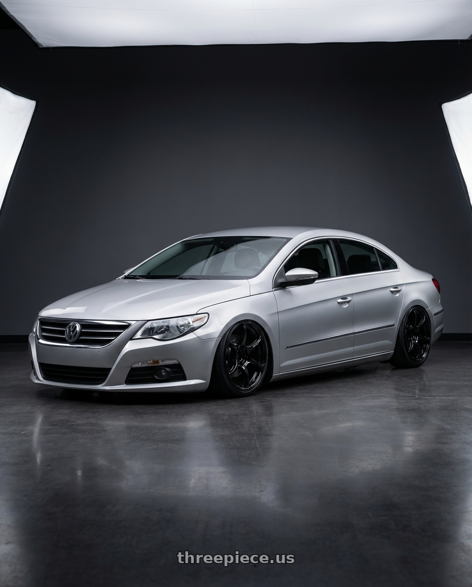 2015 Volkswagen CC with Advan RGIII 5x112 19x8.5+45 Gloss Black wheels